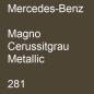 Preview: Mercedes-Benz, Magno Cerussitgrau Metallic, 281.